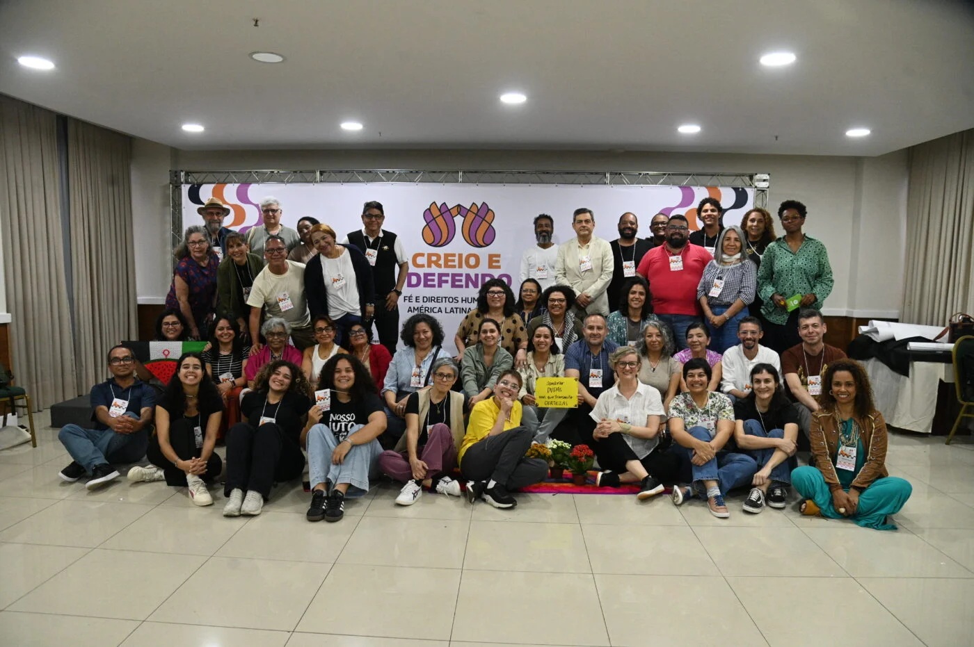 Seminário Internacional Creio e Defendo fortalece a articulação entre organizações religiosas, movimentos sociais e coletivos de comunicação
