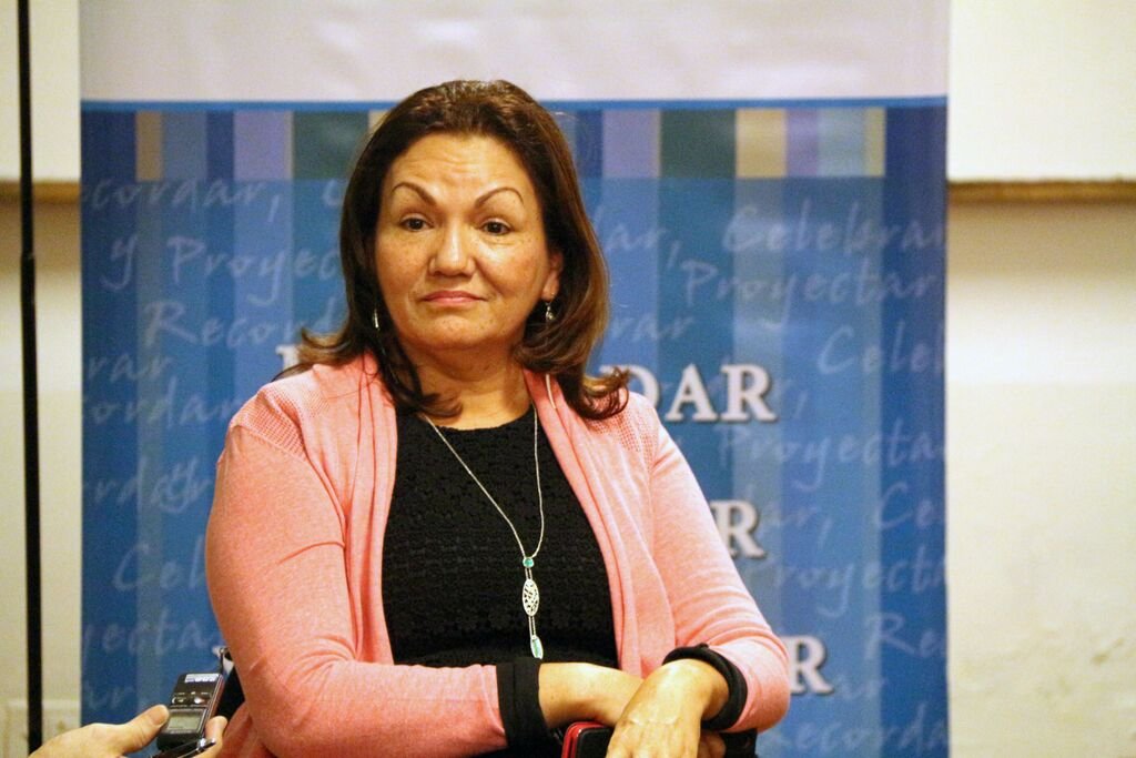 Presidenta do CMI para América Latina, reverenda Glória Ulloa